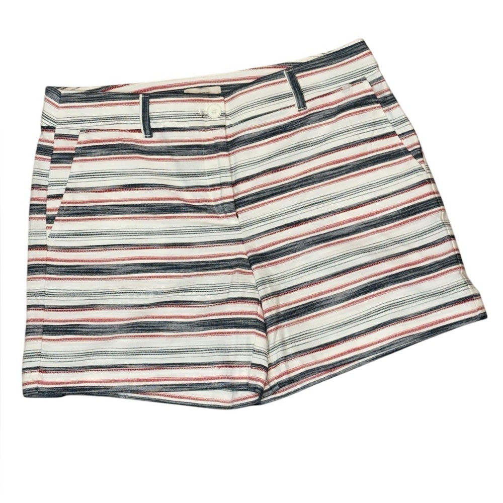 LOFT NWOT Striped Casual Shorts Size 8